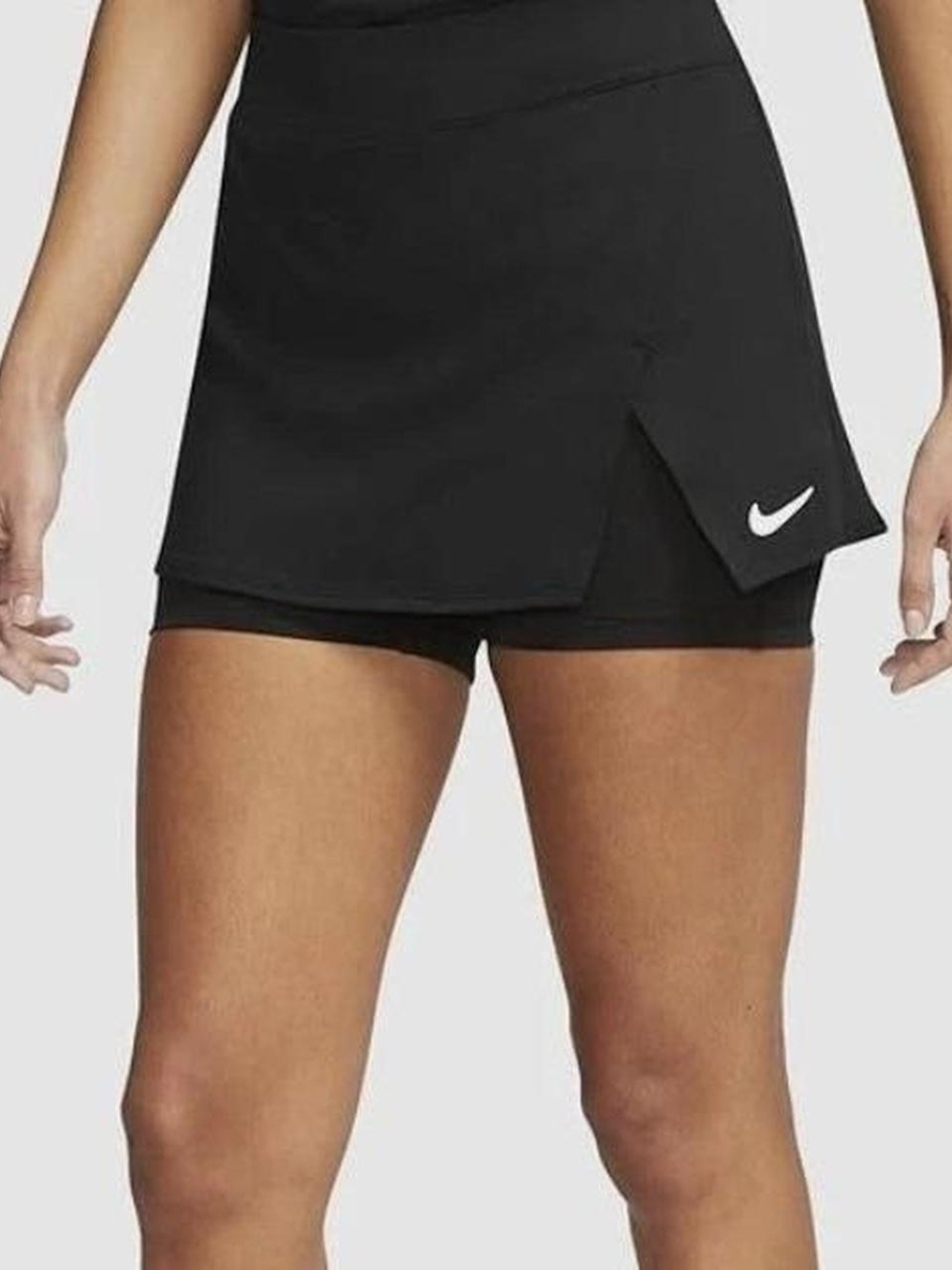 Nike Black Skort with White Swoosh